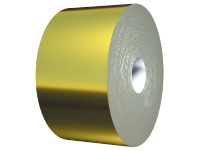 Gold Brushed Stainless Steel Coil