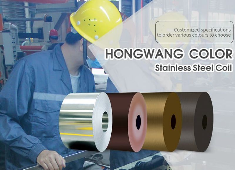 Gold Brushed Stainless Steel Coil