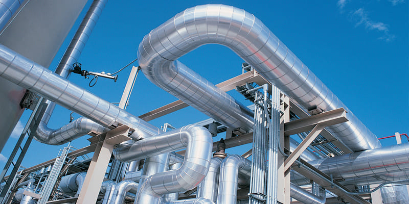 Pipe made of stainless steel