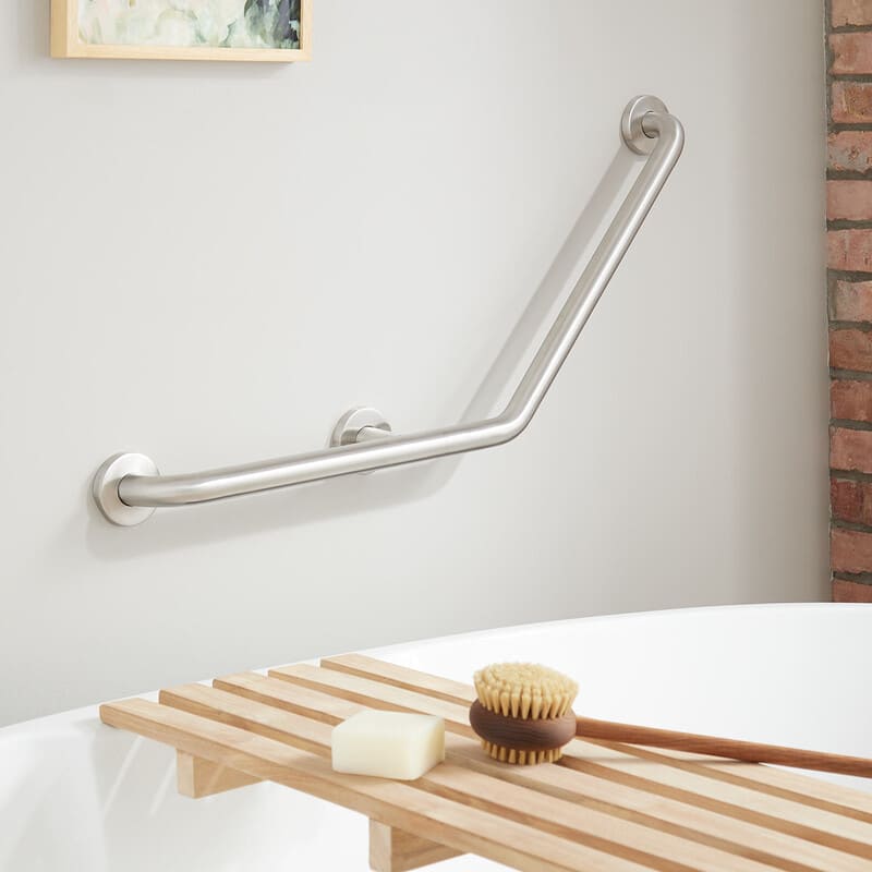 brushed stainless steel application