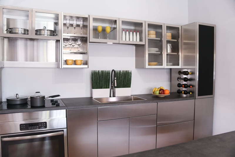 stainless steel cabinet