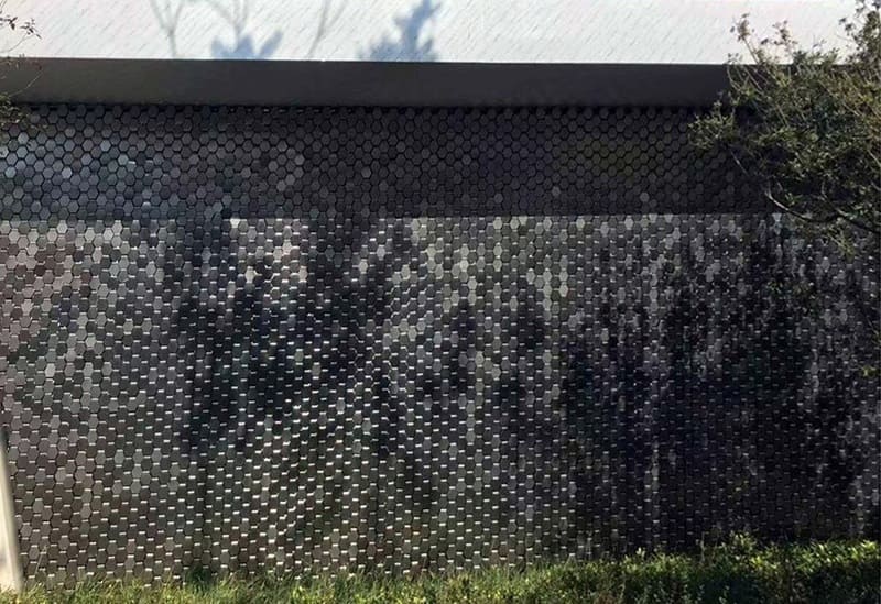 Stainless Steel Outside Wall