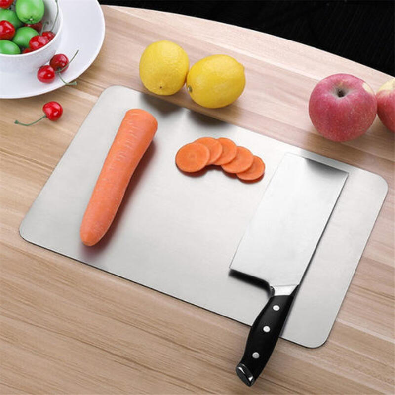 stainless steel kitchen board