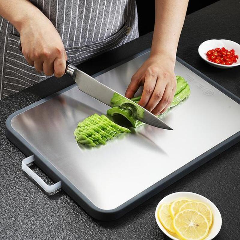 stainless steel kitchen board